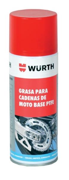 WURTH 08930151 - GRASA CADENA MOTOS 400ML. - Comercial Rediel