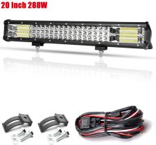 Ref LD288WBARRA - FARO TRABAJO REDONDO LED 27W LUZ DISPERSA 60º