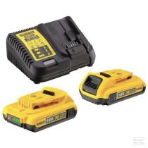 DEWALT Ref DCB115D2QW - KIT 2 BATERIAS 2 AH Y CARGADOR